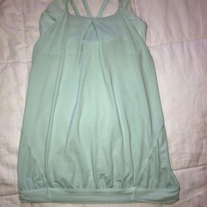 Lulu Lemon light mint tank top